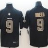 Men's New Orleans Saints #9 Drew Brees Black Authentic Jersey