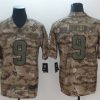 Men's New Orleans Saints Drew Brees #9 Camouflage Jersey