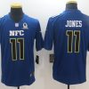Men's Atlanta Falcons Julio Jones #11 Blue Jersey