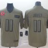Men's Atlanta Falcons Julio Jones #11 Brown Jersey