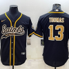 Men's New Orleans Saints Michael Thomas #13 Black Jersey Joint Edition