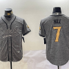 Men's New Orleans Saints Taysom Hill #7 Gray Jersey