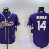 Men's Minnesota Vikings Sam Darnold #14 Purple Jersey