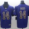 Men's Minnesota Vikings Stefon Diggs #14 Purple Jersey