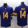 Men's Minnesota Vikings Stefon Diggs #14 Purple Jersey
