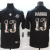 Men's Miami Dolphins #13 Dan Marino Black Alternate Jersey