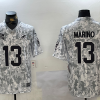 Men's Miami Dolphins Dan Marino #13 Arctic Camo 2024 Salute to Service Retired Limited Jersey