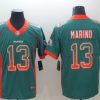 Men's Miami Dolphins Dan Marino #13 Green Alternate Jersey
