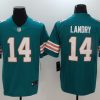 Men's Miami Dolphins Jarvis Landry #14 Green Jersey