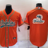 Men's Miami Dolphins Orange Jersey