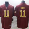 Men's Washington Commanders Alex Smith #11 Red Jersey