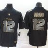 Men's Tampa Bay Buccaneers #12 Tom Brady Black Authentic Jersey