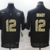 Men's Tampa Bay Buccaneers #12 Tom Brady Black Jersey