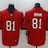 Men's Tampa Bay Buccaneers Antonio Brown #81 Red Jersey