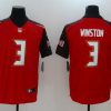 Men's Tampa Bay Buccaneers Jameis Winston #3 Red Team Jersey