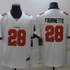 Men's Tampa Bay Buccaneers Leonard Fournette #28 White Jersey