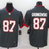 Men's Tampa Bay Buccaneers Rob Gronkowski #87 Gray Vapor Limited Jersey