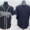 Men's Las Vegas Raiders Black RFLCTV Limited Blank Jersey