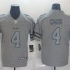Men's Las Vegas Raiders Derek Carr #4 Gray Jersey