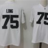 Men's Las Vegas Raiders Howie Long #75 White Jersey