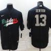 Men's Las Vegas Raiders Hunter Renfrow #13 Black Jersey Joint Edition
