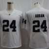 Men's Las Vegas Raiders Jonathan Abram #24 White Jersey