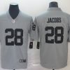 Men's Las Vegas Raiders Josh Jacobs #28 Gray Inverted Legend Jersey