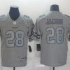 Men's Las Vegas Raiders Josh Jacobs #28 Gray Jersey