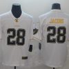 Men's Las Vegas Raiders Josh Jacobs #28 White Jersey