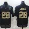 Men's Las Vegas Raiders Josh Jacobs Black Authentic Jersey