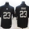 Men's Las Vegas Raiders Kenyan Drake #23 Black Jersey