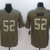 Men's Las Vegas Raiders Khalil Mack #52 Brown Jersey