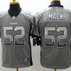 Men's Las Vegas Raiders Khalil Mack #52 Gray Jersey