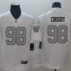 Men's Las Vegas Raiders Maxx Crosby #98 White Alternate Jersey