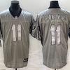 Men's Las Vegas Raiders Sebastian Janikowski #11 Gray Jersey