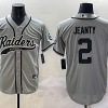 Men's Las Vegas Raiders Ashton Jeanty #2 Gray Jersey
