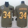 Men's Las Vegas Raiders Bo Jackson #34 Brown Jersey