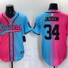 Men's Las Vegas Raiders Bo Jackson #34 Pink/Blue Jersey
