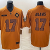 Men's Las Vegas Raiders Davante Adams #17 Brown 2023 Salute To Service Limited Jersey