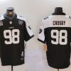 Men's Las Vegas Raiders Maxx Crosby #98 Black 2024 Vapor Limited Jersey