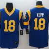 Men's Los Angeles Rams Cooper Kupp #18 Blue Jersey