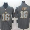 Men's Los Angeles Rams Jared Goff #16 Gray Jersey
