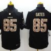Men's Los Angeles Chargers Antonio Gates #85 Black Jersey