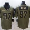 Men's Los Angeles Chargers Joey Bosa #97 Brown Jersey