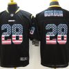 Men's Los Angeles Chargers Melvin Gordon III #28 Black Jersey
