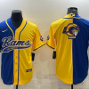 Men's Los Angeles Rams Blue/Yellow Jersey