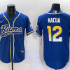 Men's Los Angeles Rams Puka Nacua #12 Royal Jersey