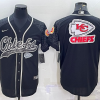 Men's Kansas City Chiefs Black RFLCTV Limited Jersey