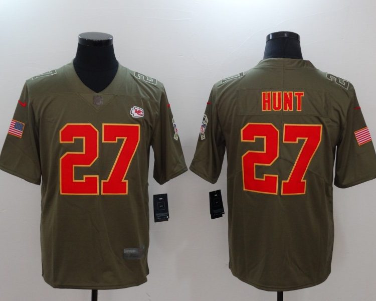 Men's Kansas City Chiefs Hunt Brown Jersey