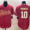 Men's Kansas City Chiefs Isiah Pacheco #10 Red Jersey Joint Edition